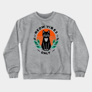 Cat Crewneck Sweatshirt